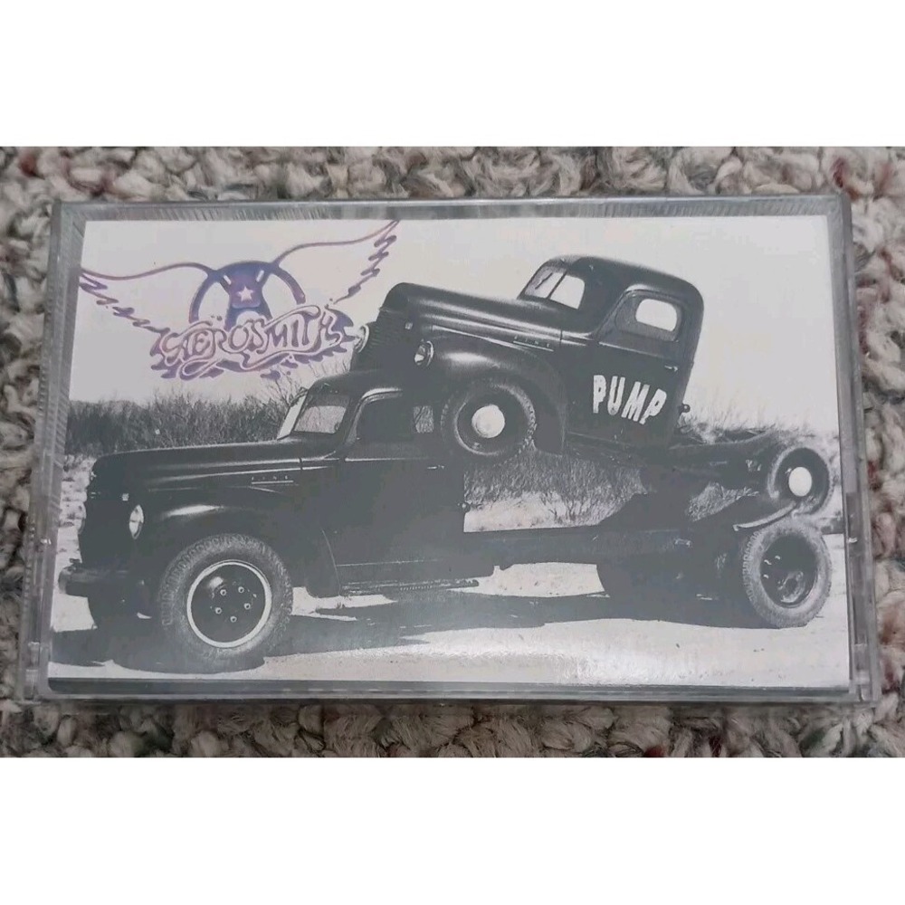 Aerosmith Pump Cassette Tape 1989 Classic Pop Rock Geffen 075992425445
